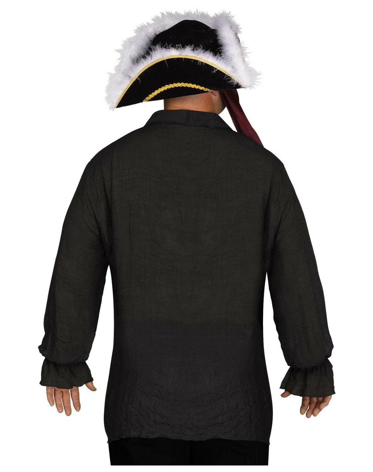 Swashbuckler Pirate Vampire Shirt Adult Plus Size Men Costume Accessory
