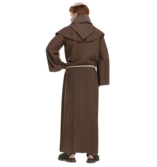 Medieval Monk Friar Priest Robe Religious Adult Men Costume