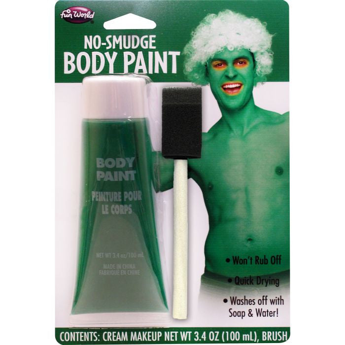 3.4 oz. NO SMUDGE Body Paint green