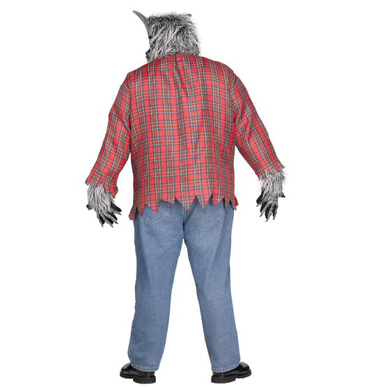 Werewolf Wolfman Adult Plus Men Costume