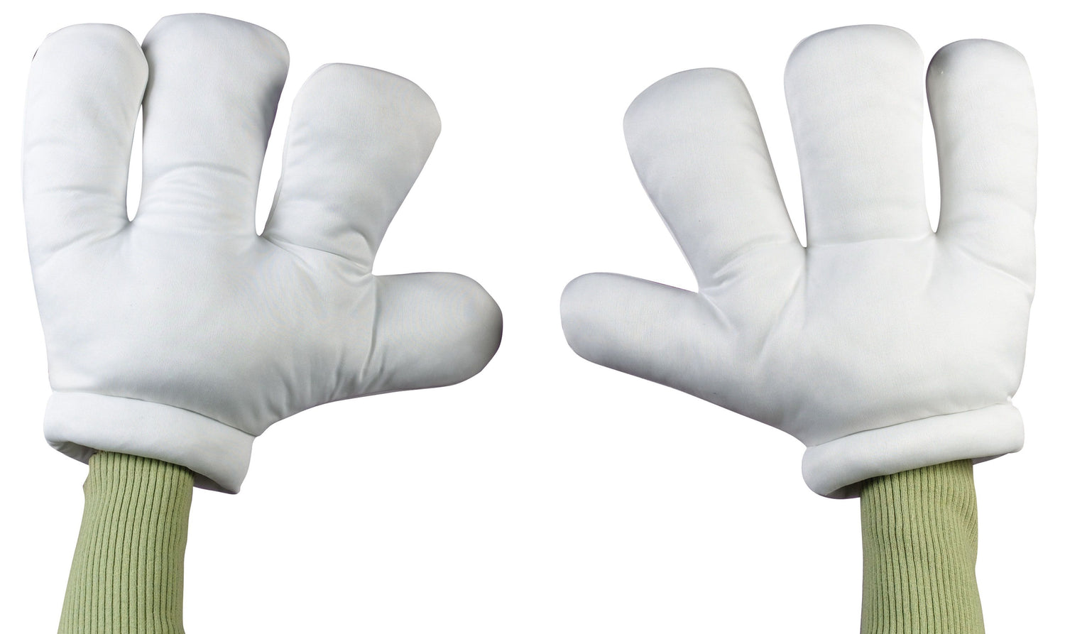 Oversize Cartoon Hands Adult Gloves Costume Accessory Oversized cartoon-style gloves