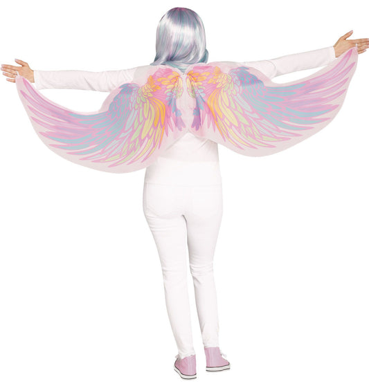 Unicorn Soft Silky Fabric Wings Adult Costume Accessory
