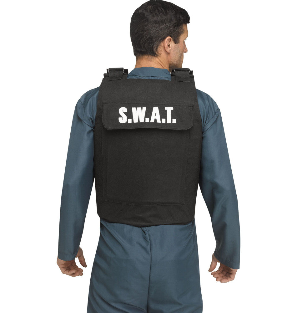 S.W.A.T. SWAT Police Officer Military Vest Adult Costume Accessory