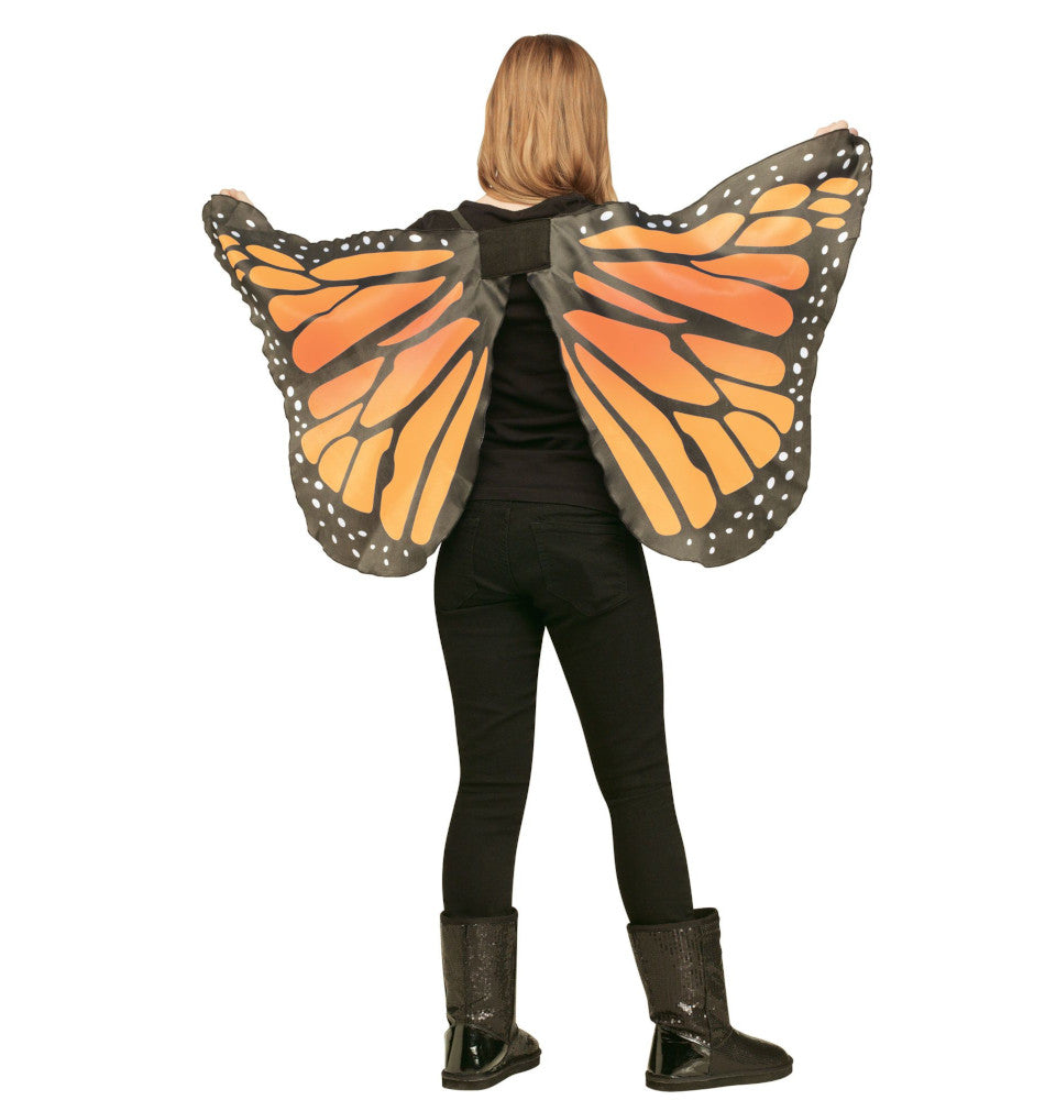 Butterfly Wings Soft Silky Fabric Child Costume Accessory