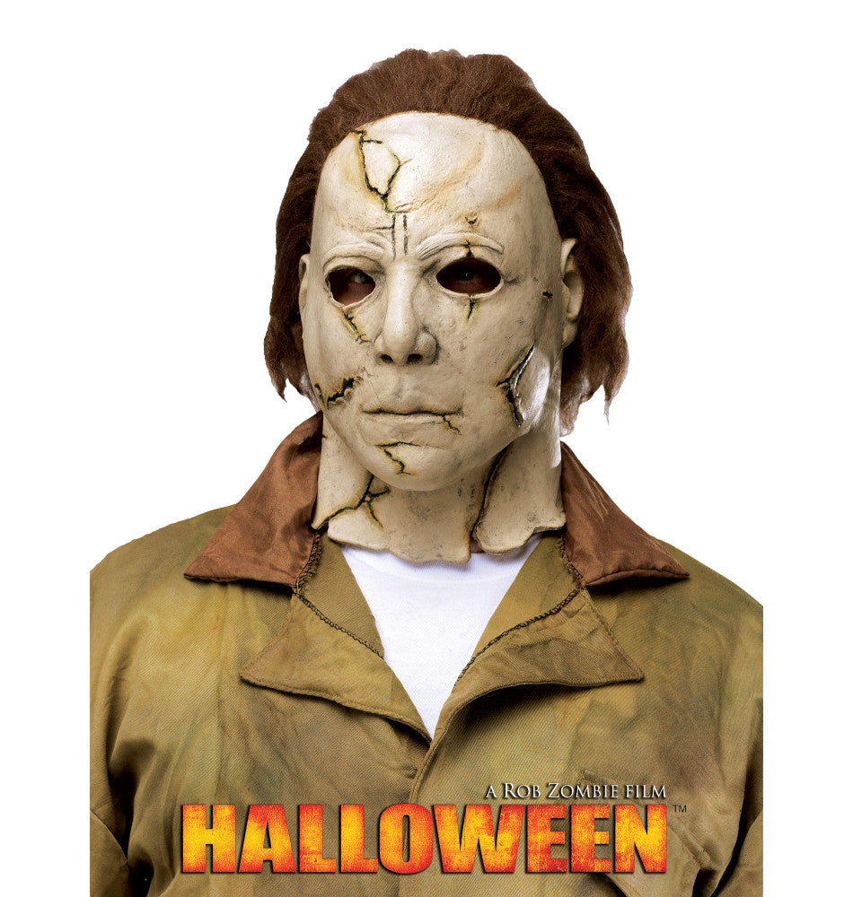 Halloween Michael Myers Latex Mask Rob Zombie Adult Costume Accessory