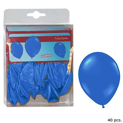 latex balloon blue