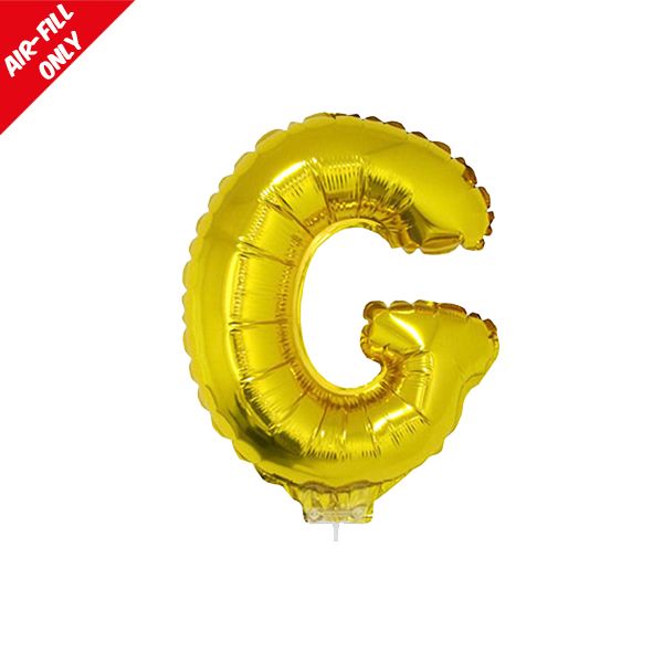 foil balloon letters gold G