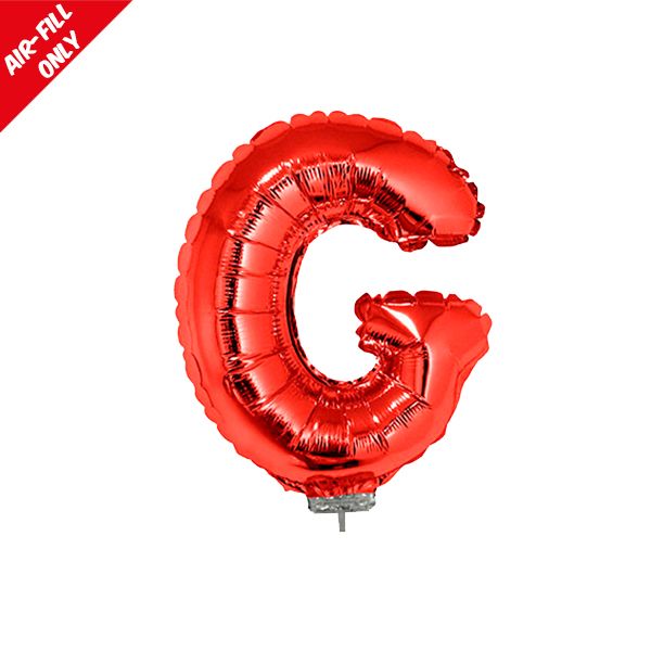 foil balloon letters red G