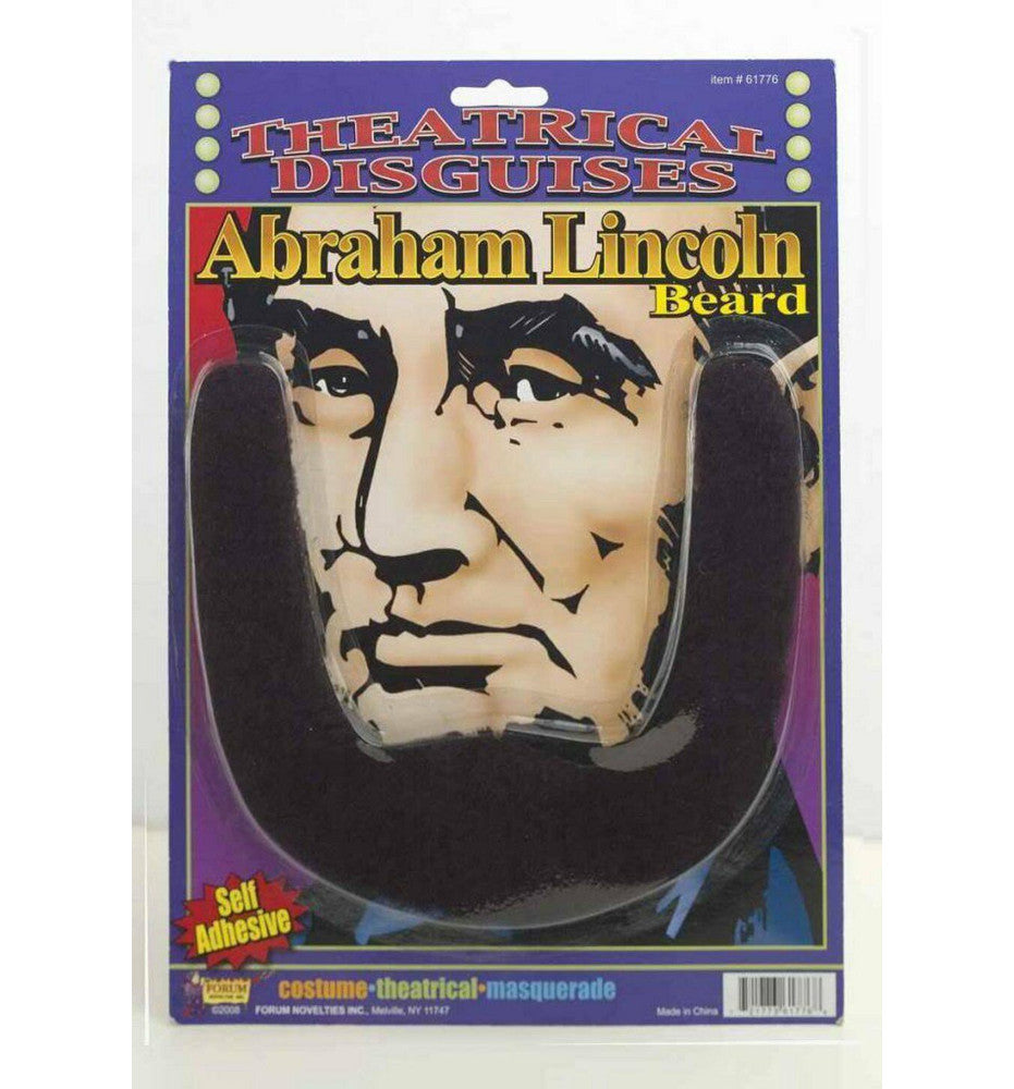 Abraham Lincoln Beard Costume Accessory