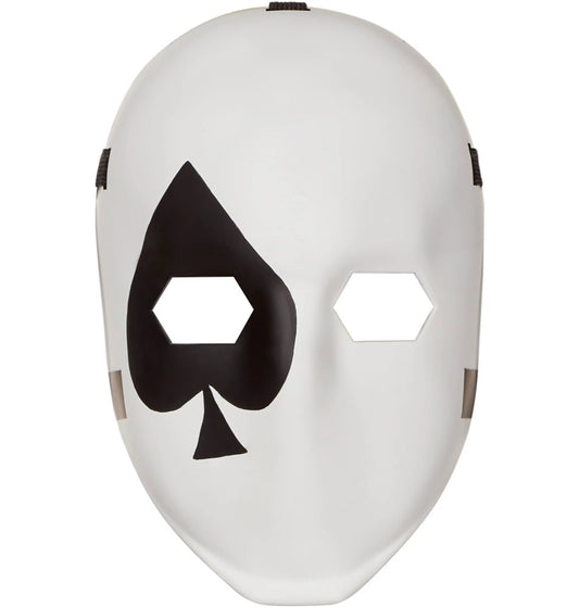 Fortnite Wild Card Spade Half Mask Adult Costume Accessory