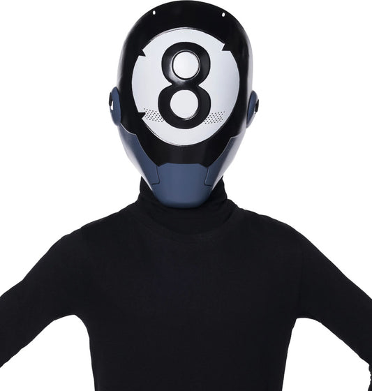 Fortnite 8-Ball Half Mask Adult Costume Accessory