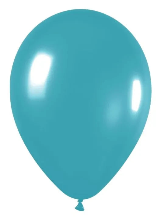 latex balloon turquoise green
