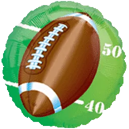 balloon foil sport ball football