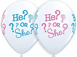 balloon latex gender he she