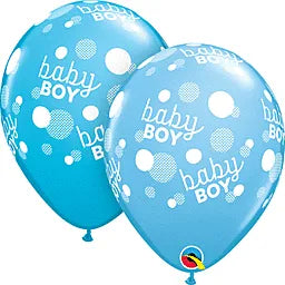 latex balloon baby boy shower