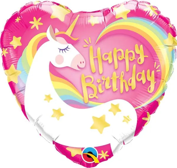 balloon foil birthday Magical Unicorn