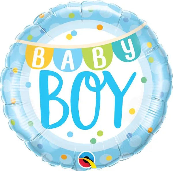 balloon foil boy baby