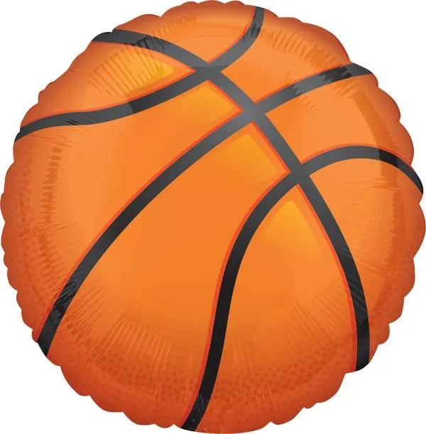 balloon foil basketball ball