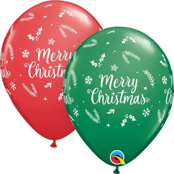 latex balloon CHRISTMAS EVERGREEN