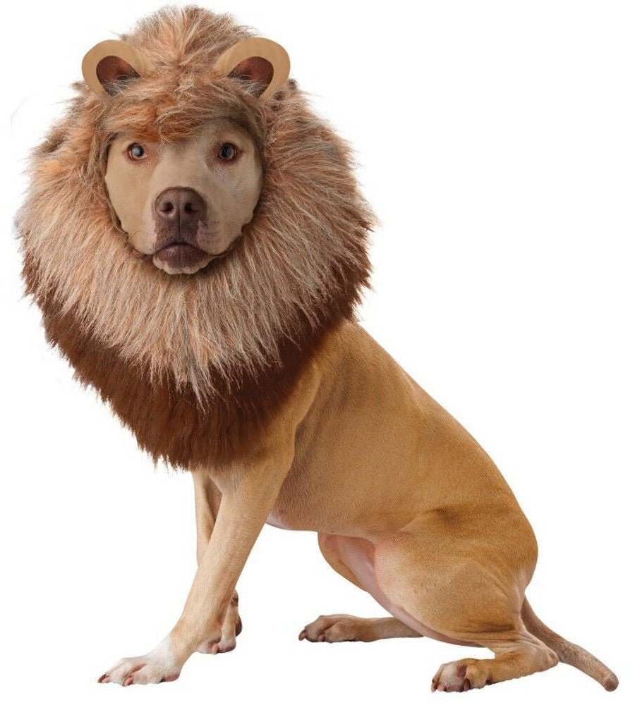 Animal Planet Lion Dog Pet Costume Plush mane headpiece