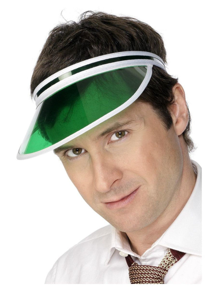 Poker visor, Green
