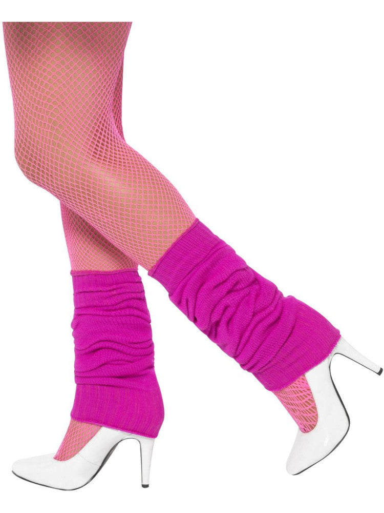 legwarmers 80s pink