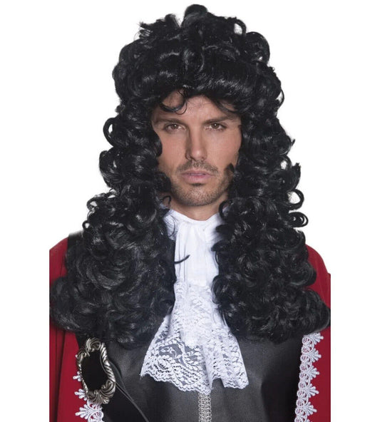 Pirate Captain Caribbean Buccaneer Wig Adult Costume Accessory