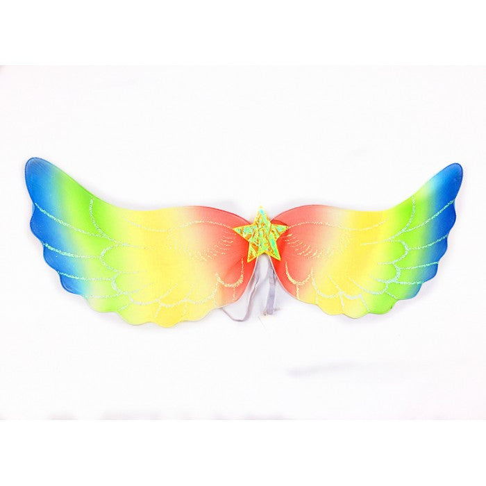 Rainbow Angel Wing Adult Costume Accessory